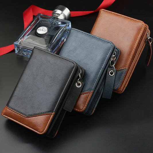 Portemonnee heren klein model met logo – Minimalistisch en stijlvol