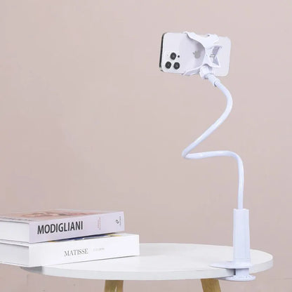 Telefoonhouder voor languit scrollen in bed