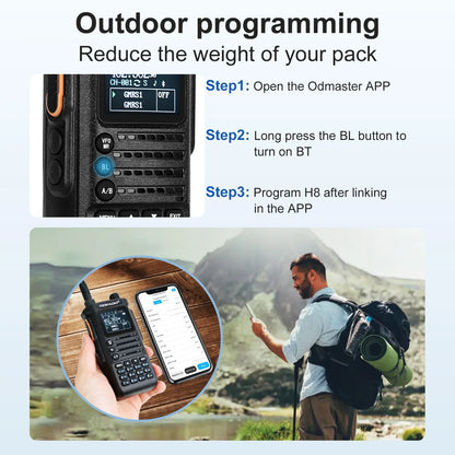 Walkie talkie met 8 kanalen – Minder storing