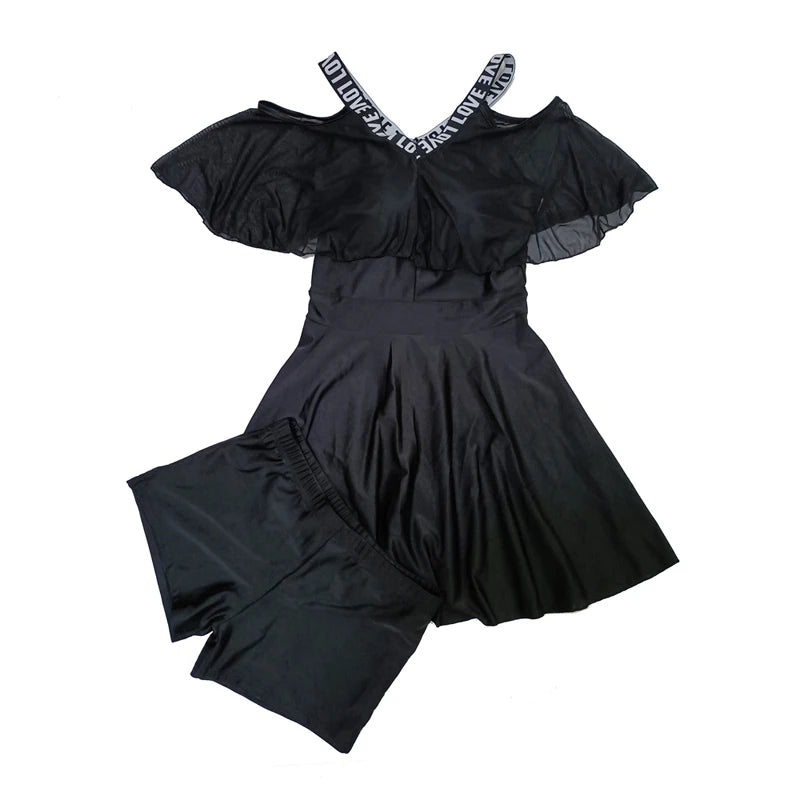Zwemjurk dames met ruches – Modieus en elegant