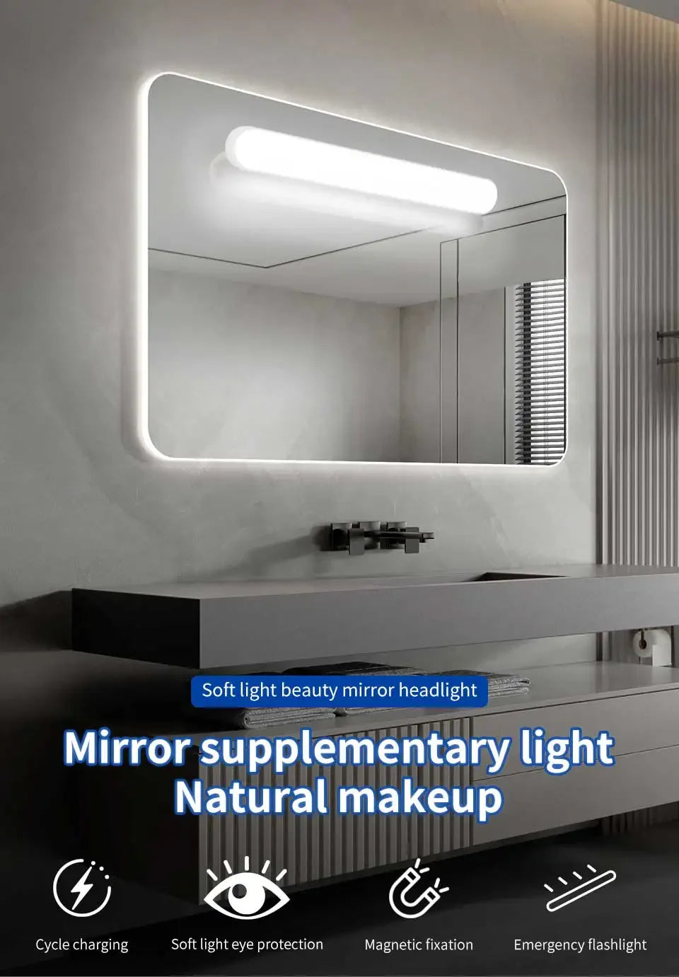 Praxis LED wandlamp badkamer – Functioneel en sfeervol