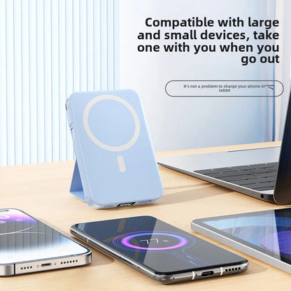 Draadloze oplader én powerbank in één