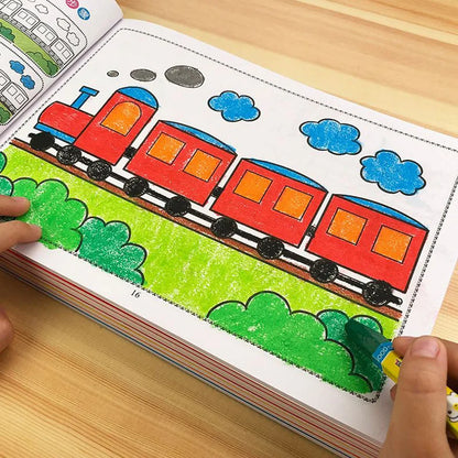 Volwassen kleurboek met verhalen – Elke pagina vertelt iets