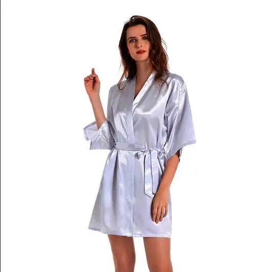Elegante ochtendjas dames kant – Licht en stijlvol