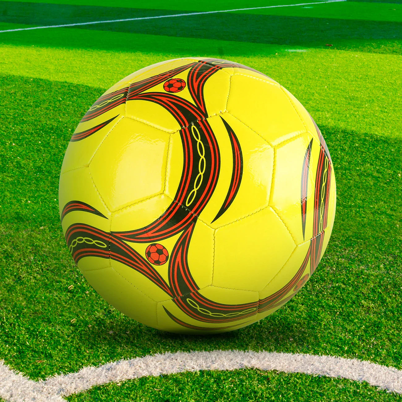 Voetbal voor techniektraining buiten