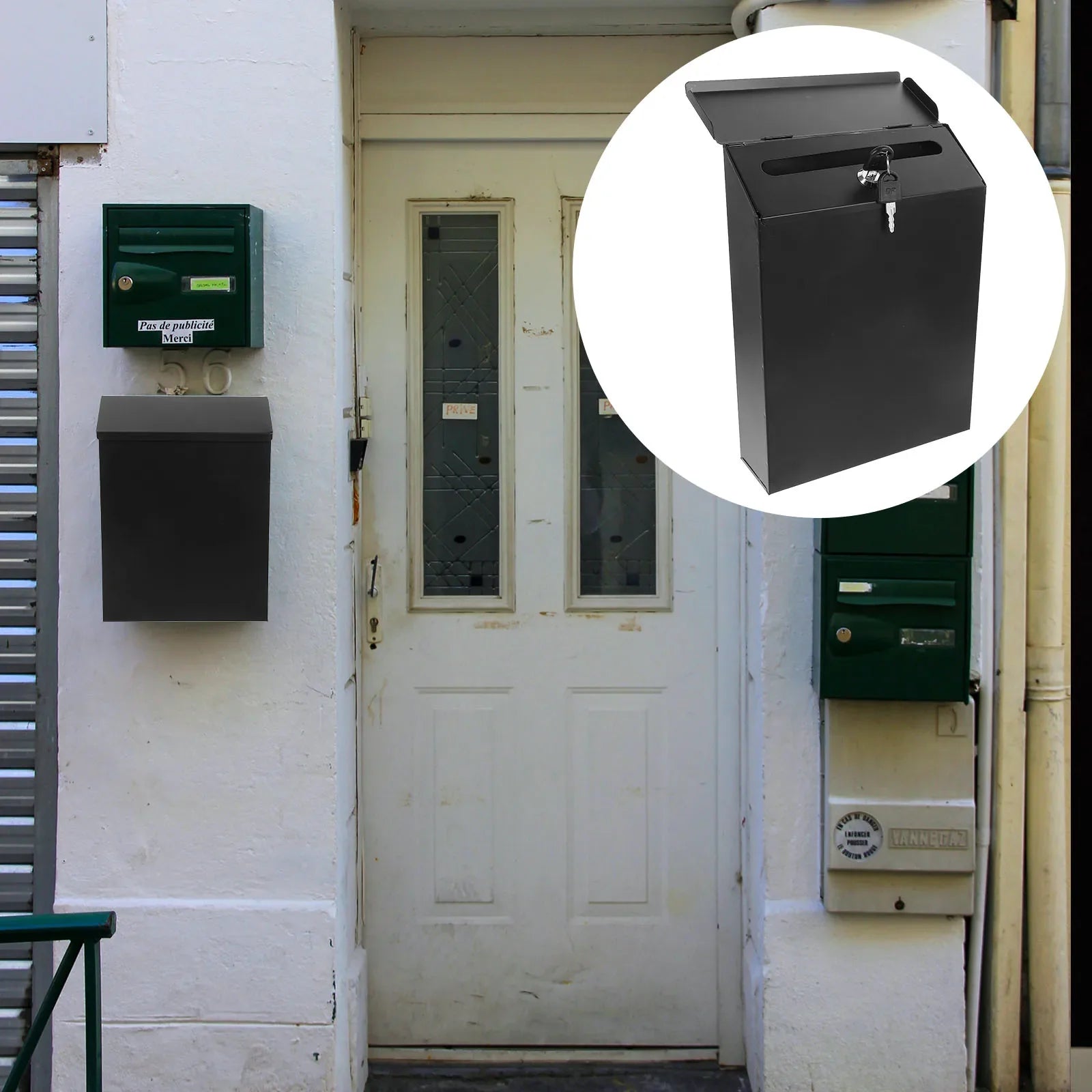 Brievenbus cadeau met persoonlijke boodschap