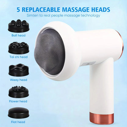 Massage gun met verlichting – Voor gebruik in het donker