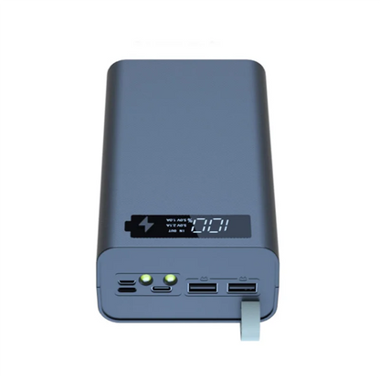 Powerbank Mediamarkt met ingebouwde kabels