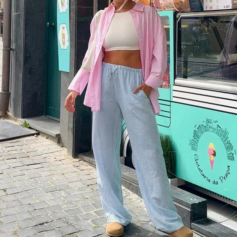 Linnen broek dames H&M – Modern en veelzijdig