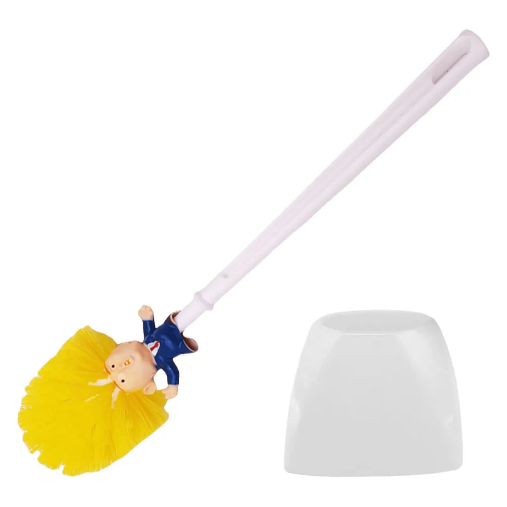 Tiger toiletborstel met decoratieve houder – Praktisch en mooi