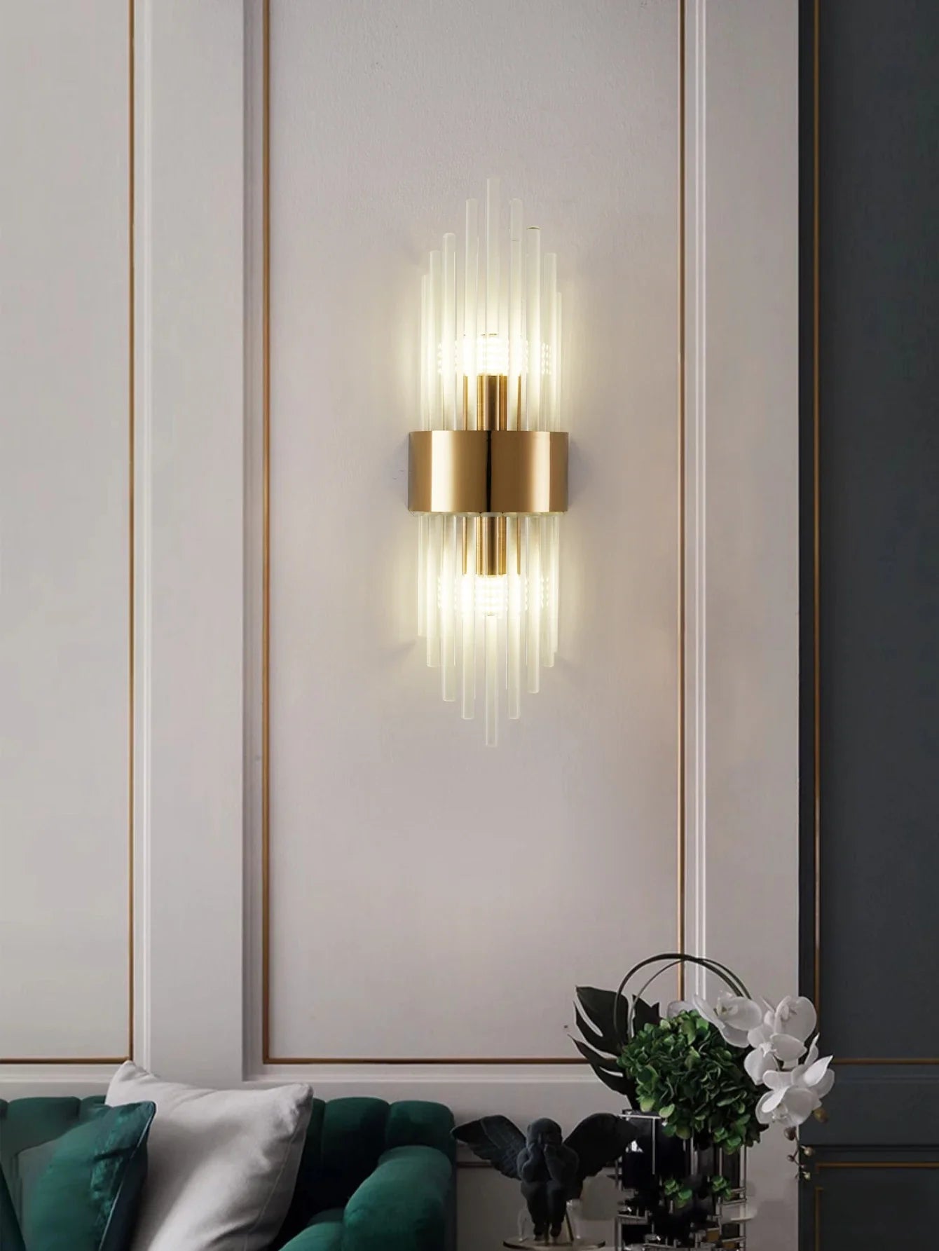 Luxe wandlamp op batterijen – Combineert stijl en gemak
