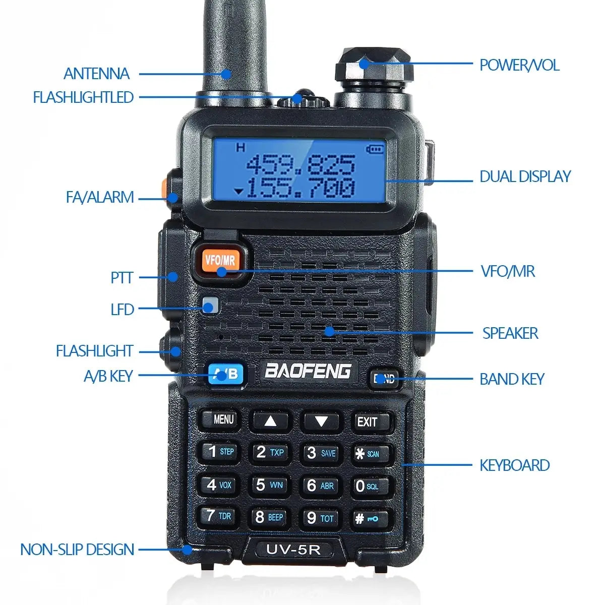 Walkie talkie Intertoys voor buitenactiviteiten