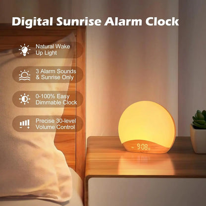 Wake up light met touchscreen – Makkelijk instellen