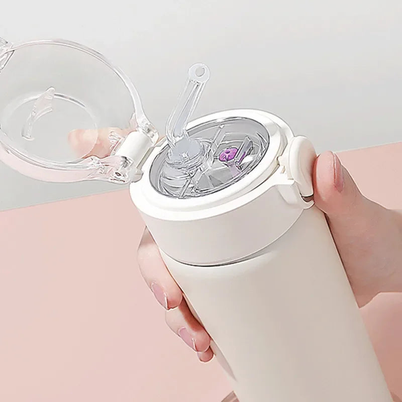 Hema thermosfles met bloemenprint – Vrolijk en handig
