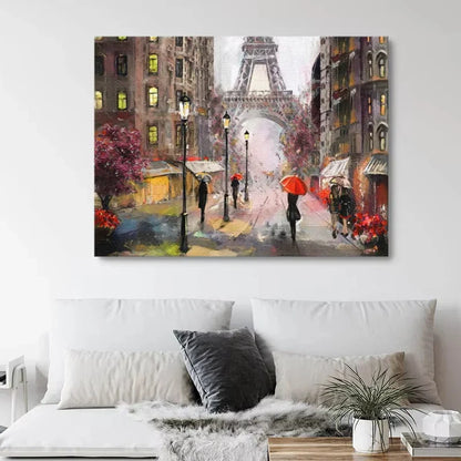 Poster met dieren in zachte kleuren