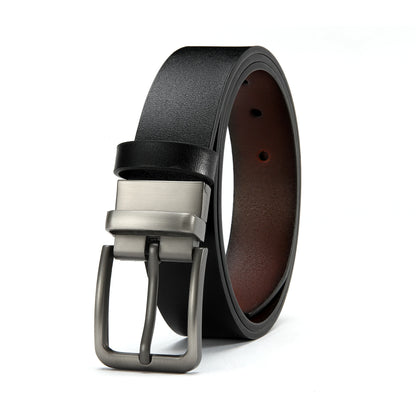 Riem heren van dik nerfleer met robuuste look