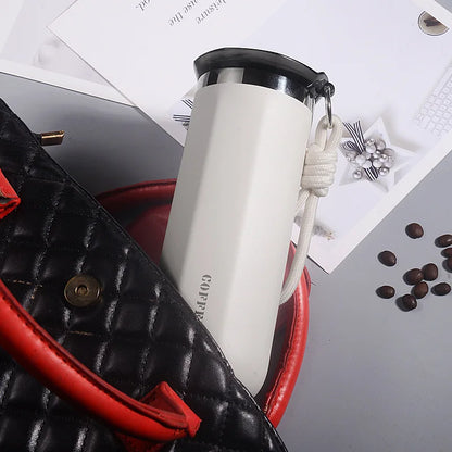 Thermosfles met bamboe afwerking – Duurzaam en mooi