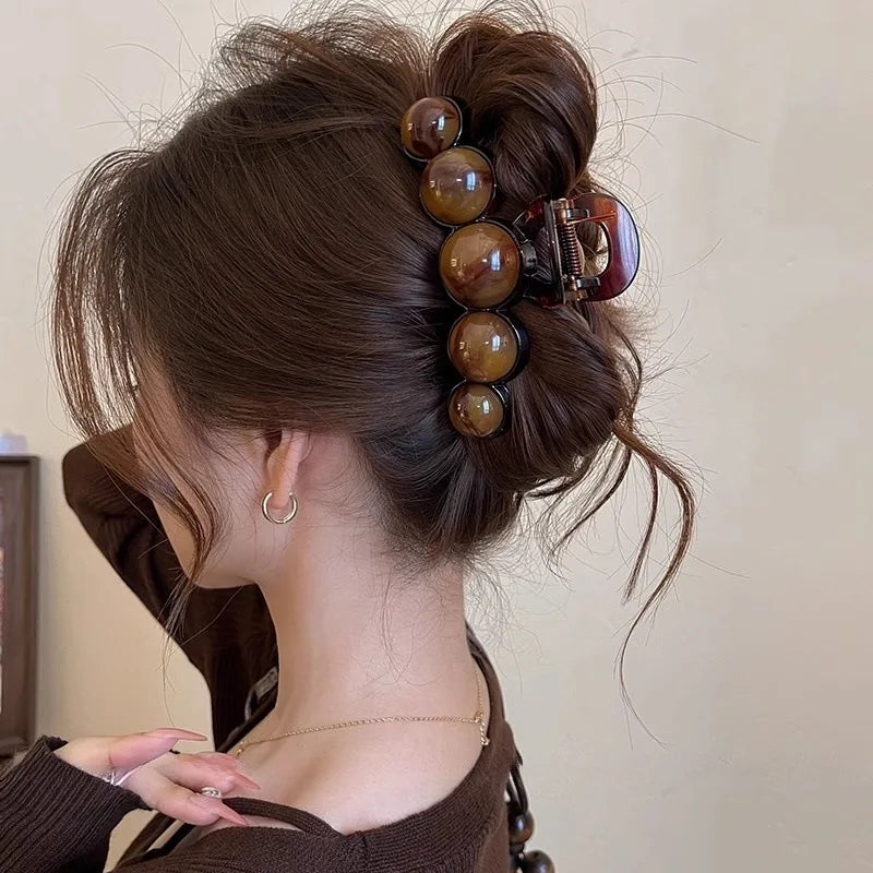 Grote haarklem voor vol haar