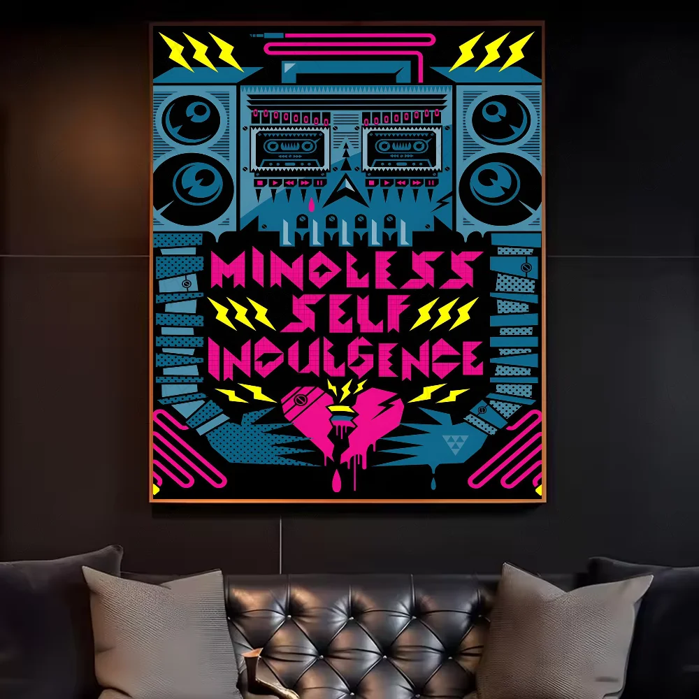 Posters in galerie-opstelling combineren