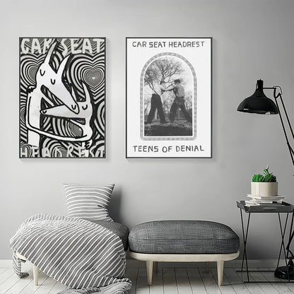 Posterset met drie bijpassende afbeeldingen