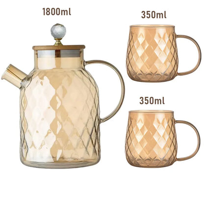 Koperen thee accessoires voor elegante uitstraling