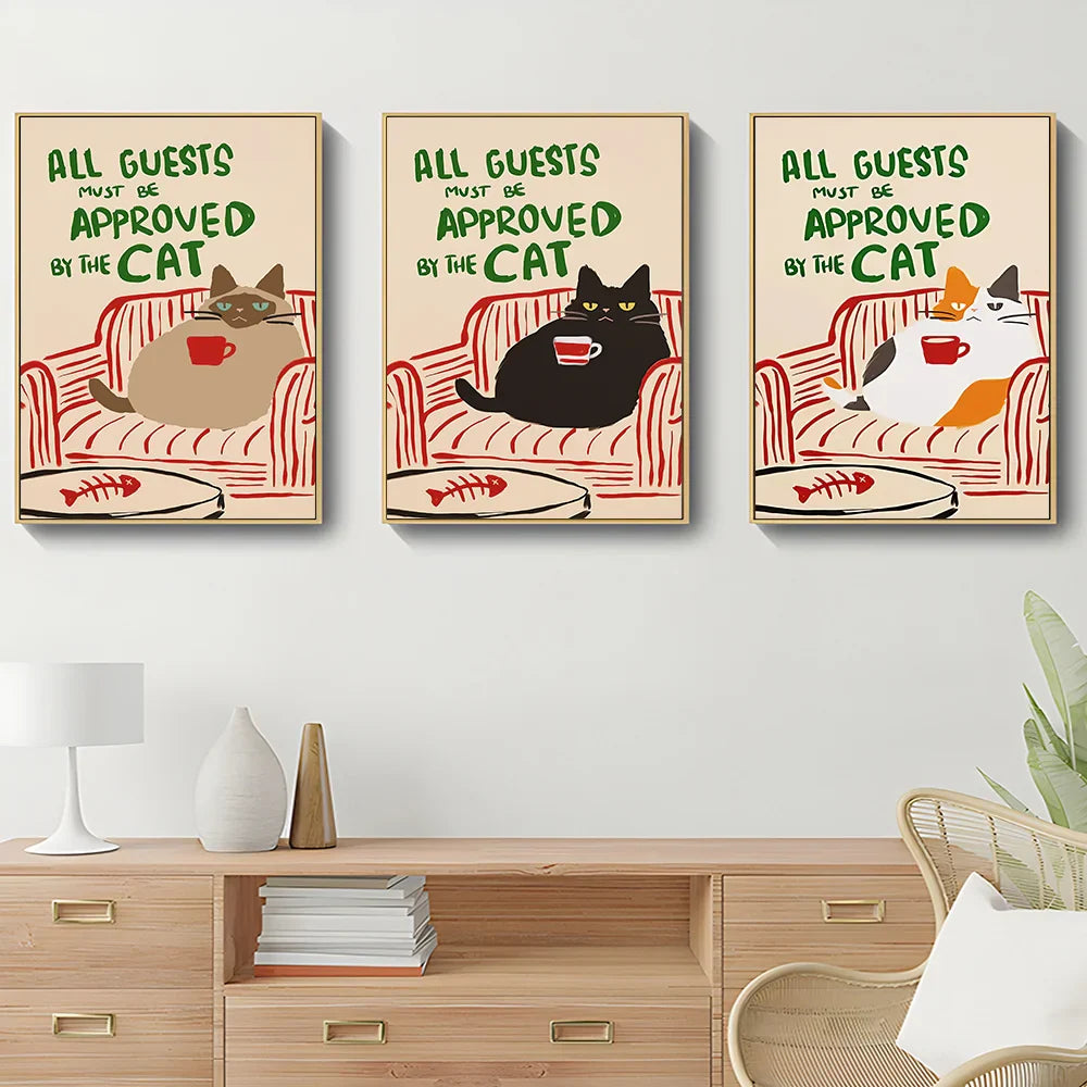 Stadsposter met skyline design