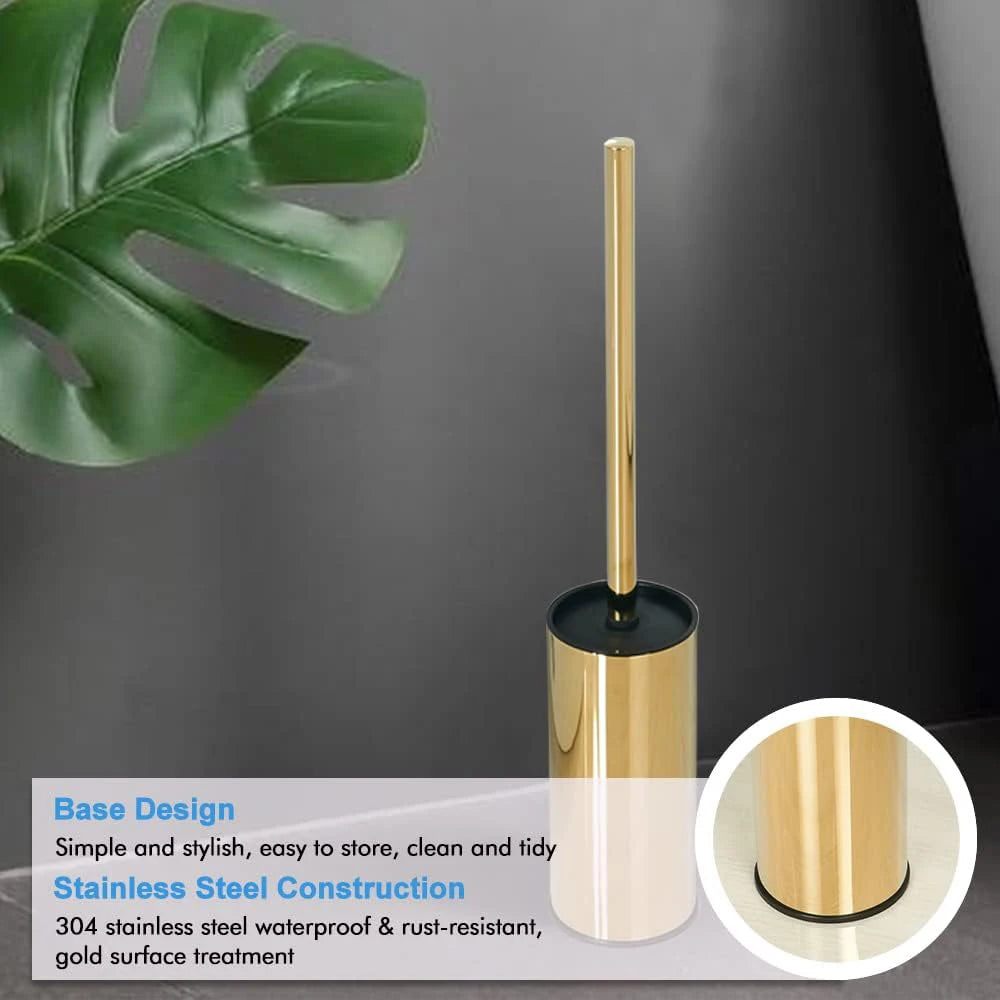 Tiger toiletborstel set zwart RVS – Trendy en krachtig