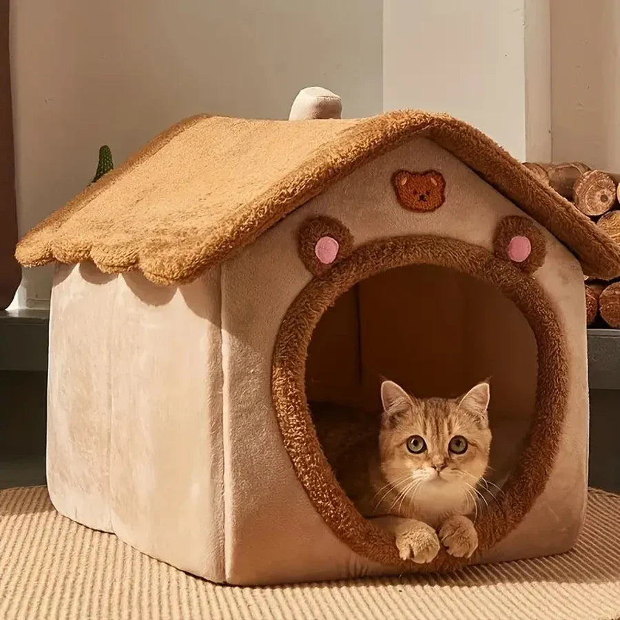 Pluche kattenmand groot met zachte randen – Luxe voor je kat