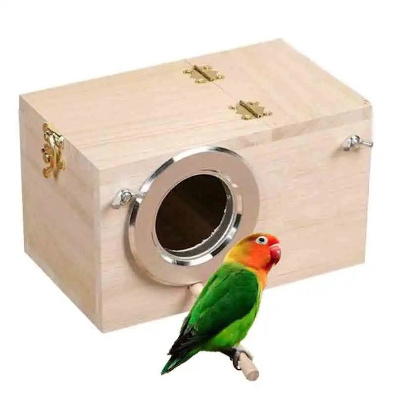 Vogelhuisje met sitestokje – Handig voor vogels