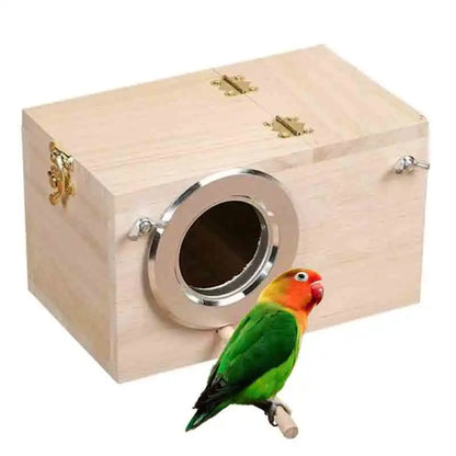 Vogelhuisje met sitestokje – Handig voor vogels