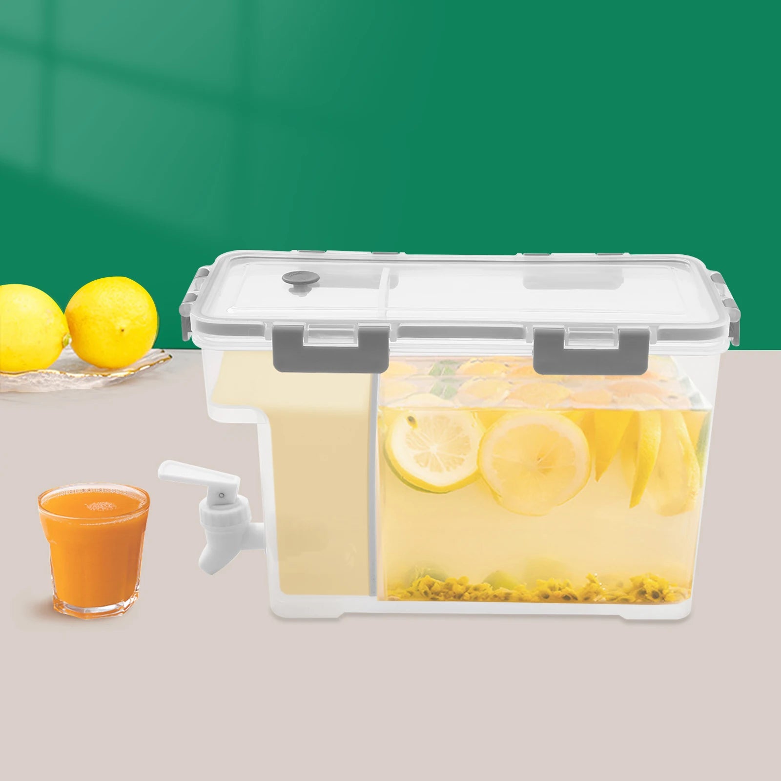 Drankdispenser met decoratieve elementen – Eyecatcher op elk feest