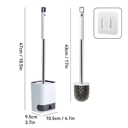 Toiletborstel met lange steel – Comfortabele reiniging