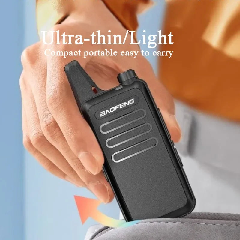 Walkie talkie kinderen met ingebouwde zaklamp