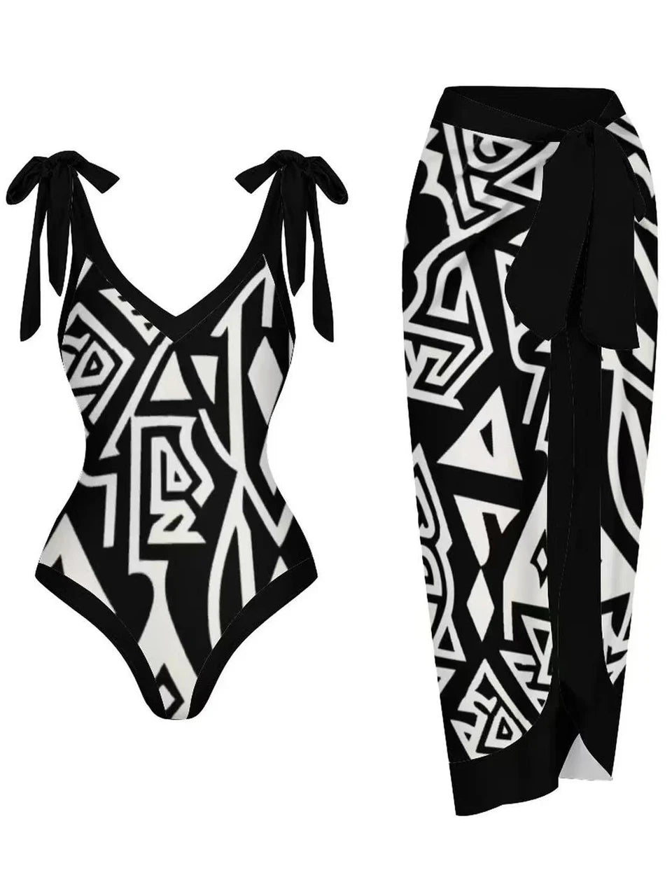 Zwemjurk met sierlijke details – Voor een vrouwelijke look