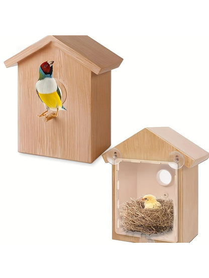 Decoratief vogelhuisje – Mooi én nuttig