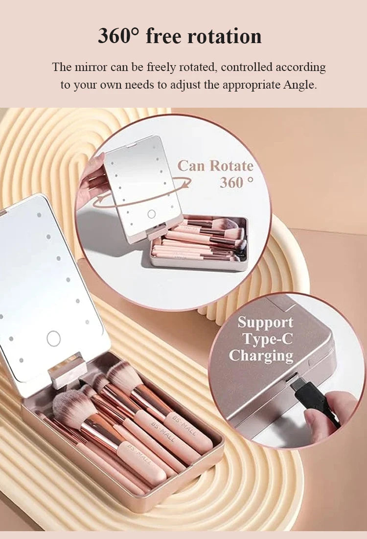 Make-up spiegel met verlichting en touchbediening – Intuïtief en stijlvol
