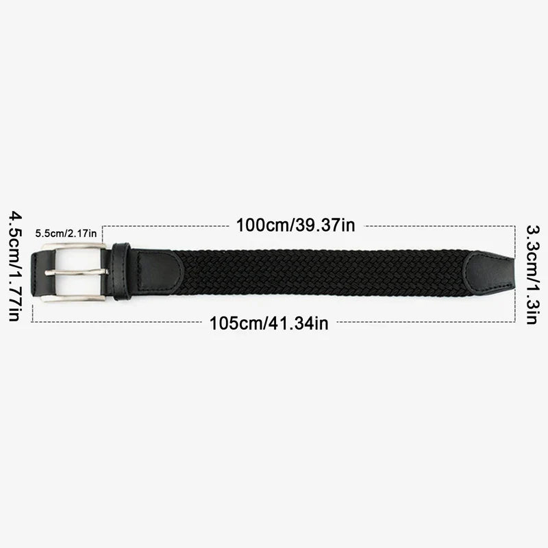 Zwarte riem heren als kleding essential