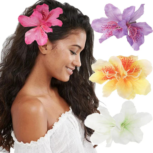 Haar accessoires met glinsterende steentjes