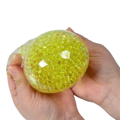 Intertoys stressbal met kleurrijke strepen