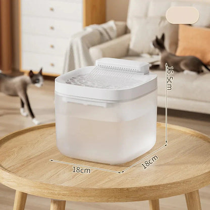 Waterfonteintje kat – Compact en stil