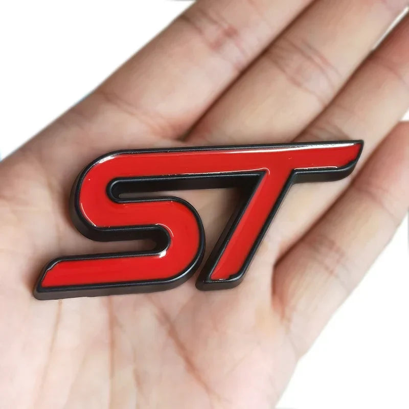 Auto stickers - ST badge ontwerp voor unieke uitstraling