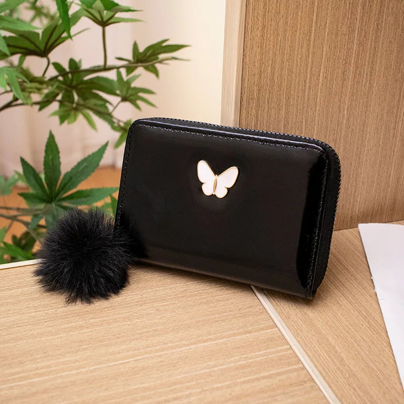 Compacte portemonnee dames voor avondtas – Elegant en klein