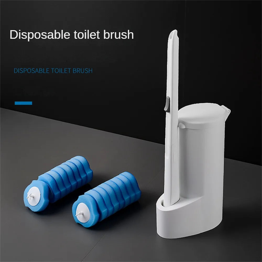 Toiletborstel met houder en deksel – Voor hygiëne en netheid