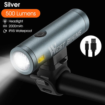 LED fietslamp voor sportieve fietsers en forenzen