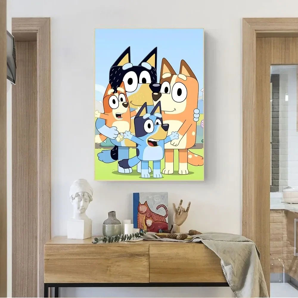 Kunstposter met klassiek werk