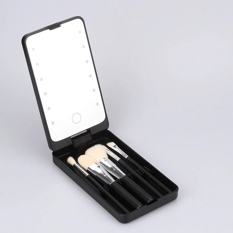 Grote make-up spiegel met verlichting en standaard – Professioneel en stabiel