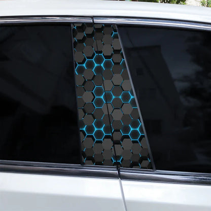 Auto stickers - Hexagonaal design voor een unieke uitstraling