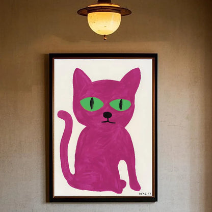 Dierenposter met realistische details