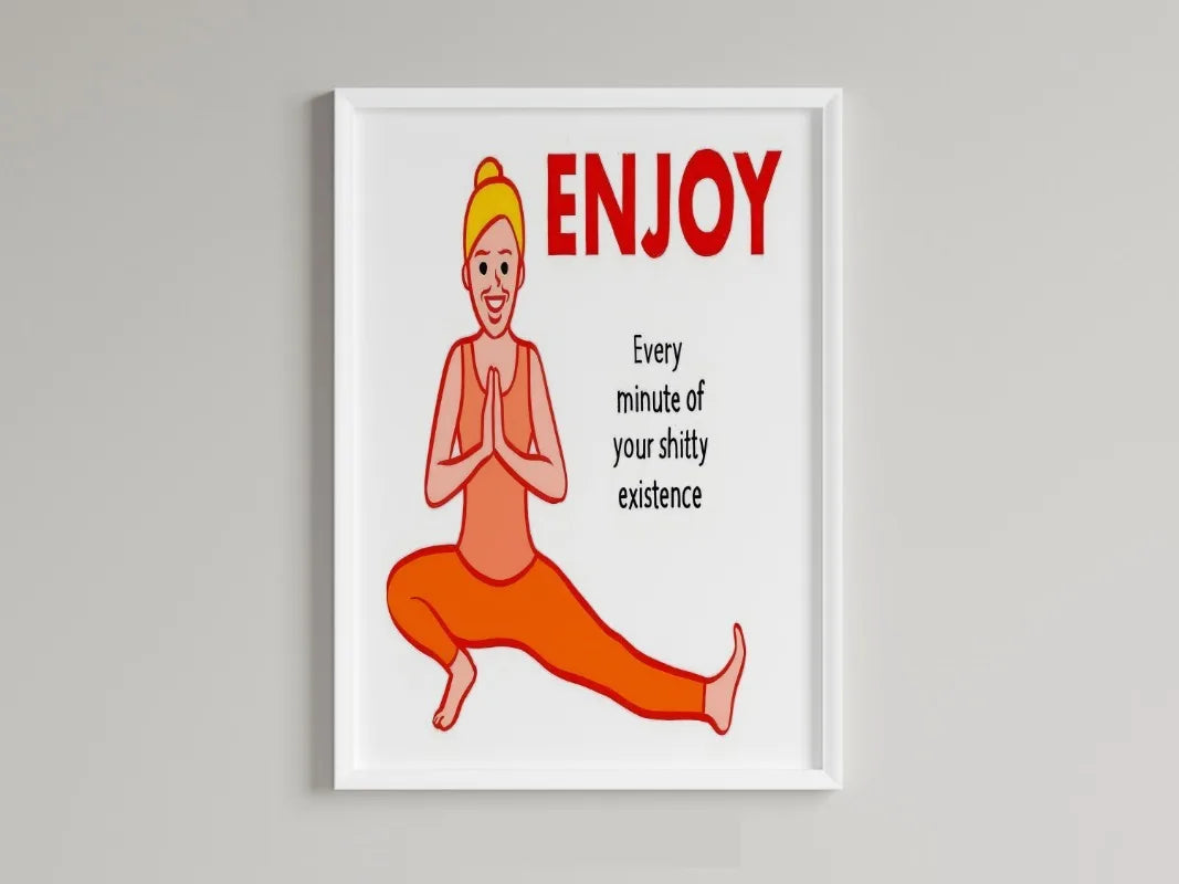 Kunstposter met moderne flair