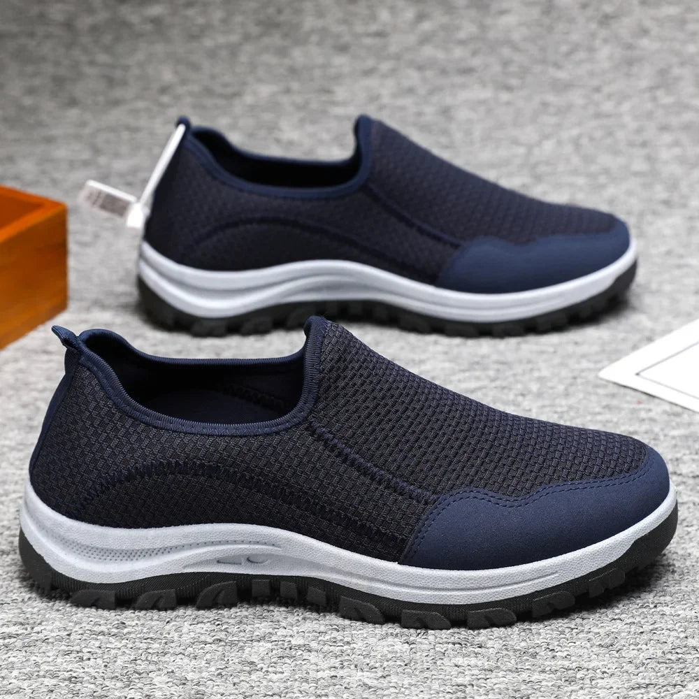 Zomerse schoenen heren met suède afwerking